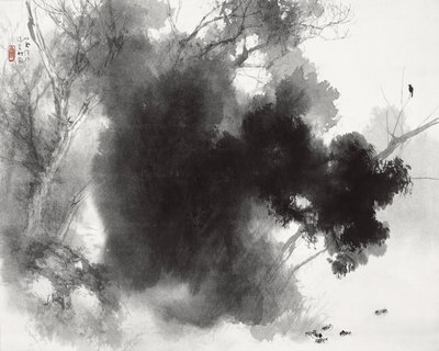 Birds at Roost by Takeuchi Seiho